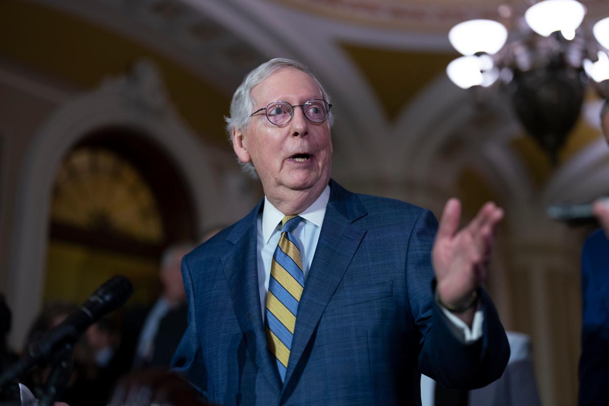 Mitch McConnell (Copyright 2023 The Associated Press. All rights reserved.)