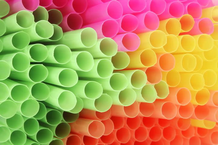 Companies have moved to limit their use of plastic straws to combat waste (Getty)