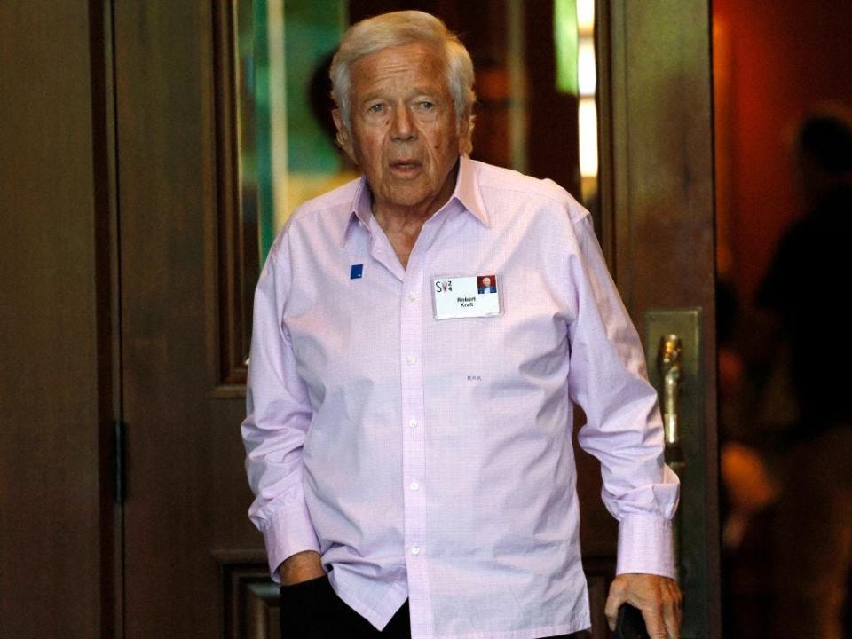 Robert Kraft had been spotted at past conferences as well.