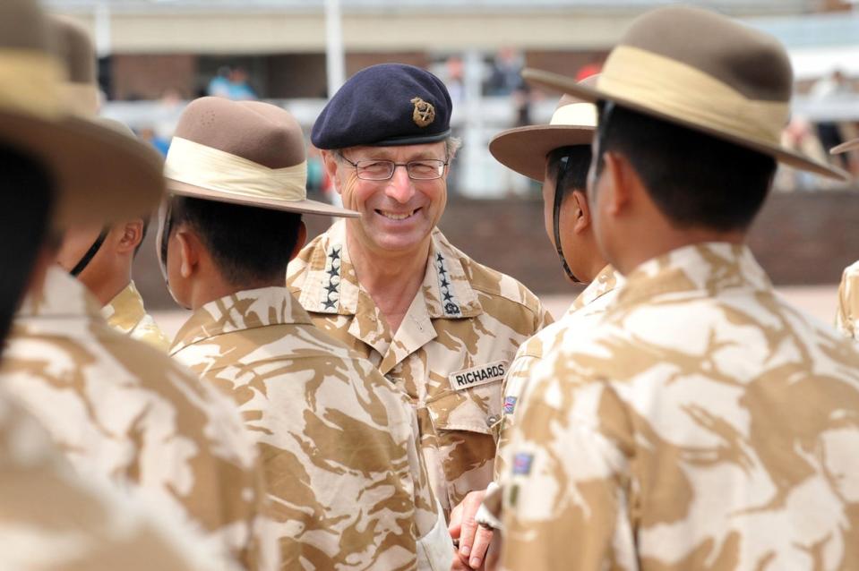 General Sir David Richards called on Rishi Sunak to personally sort out the relocation of Arap-eligible Afghans to the UK (PA)