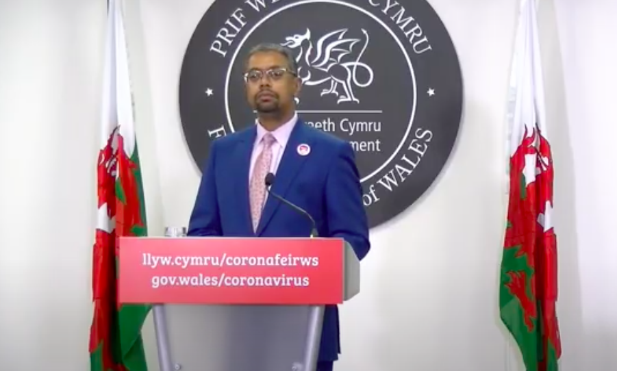 Welsh health minister Vaughan Gething said extra measures will be required in addition to the three-tier lockdown. (Welsh Government)