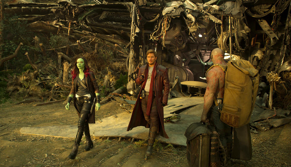 Gamora, Quill, Drax