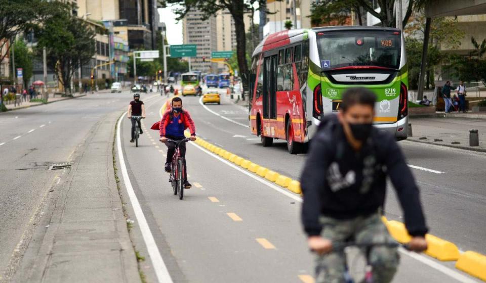 En Colombia hay más de 15 millones de vehículos.Foto: @SectorMovilidad, en Twitter