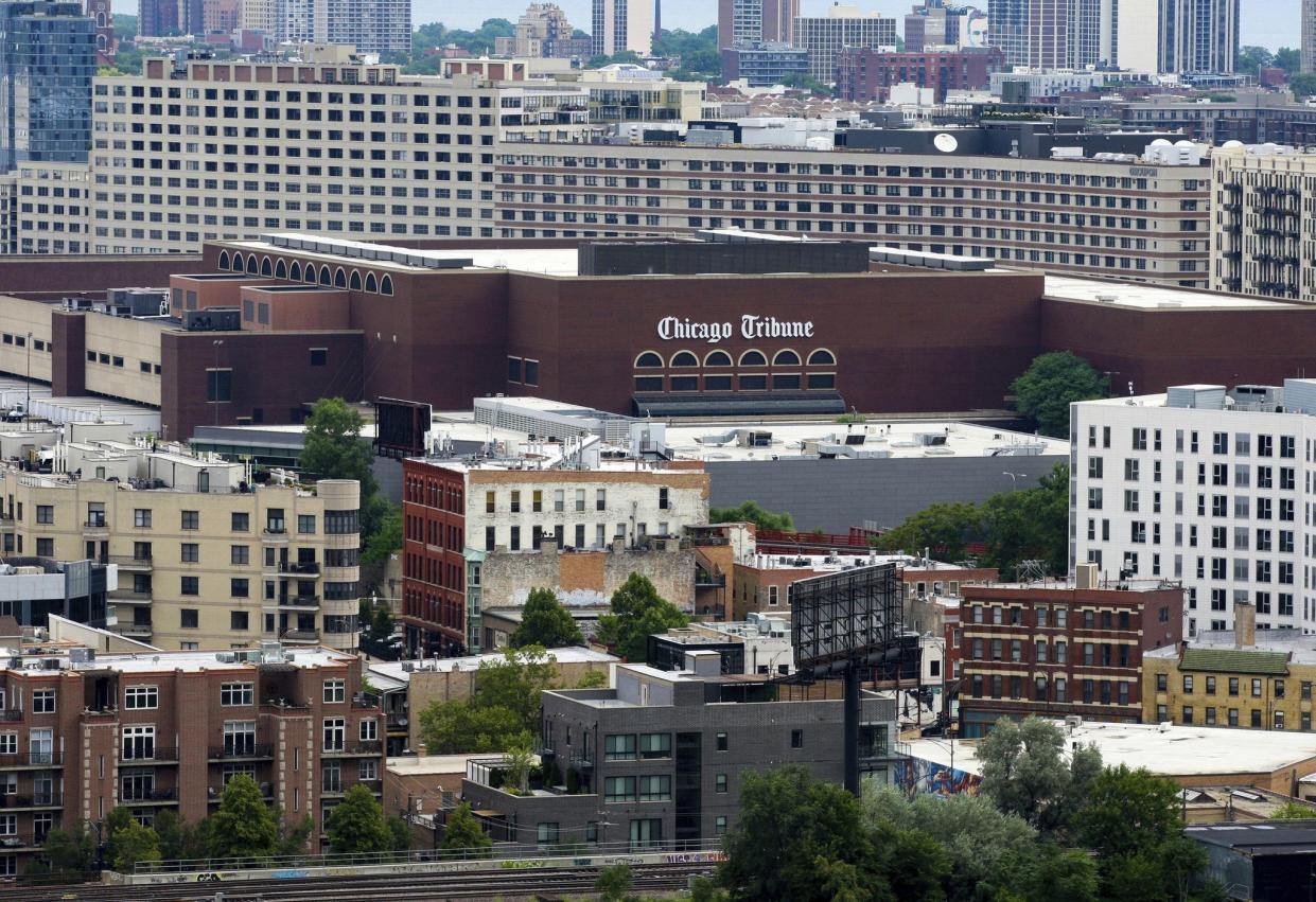 Chicago Tribune’s printing plant, the Freedom Center, on July 28, 2022.