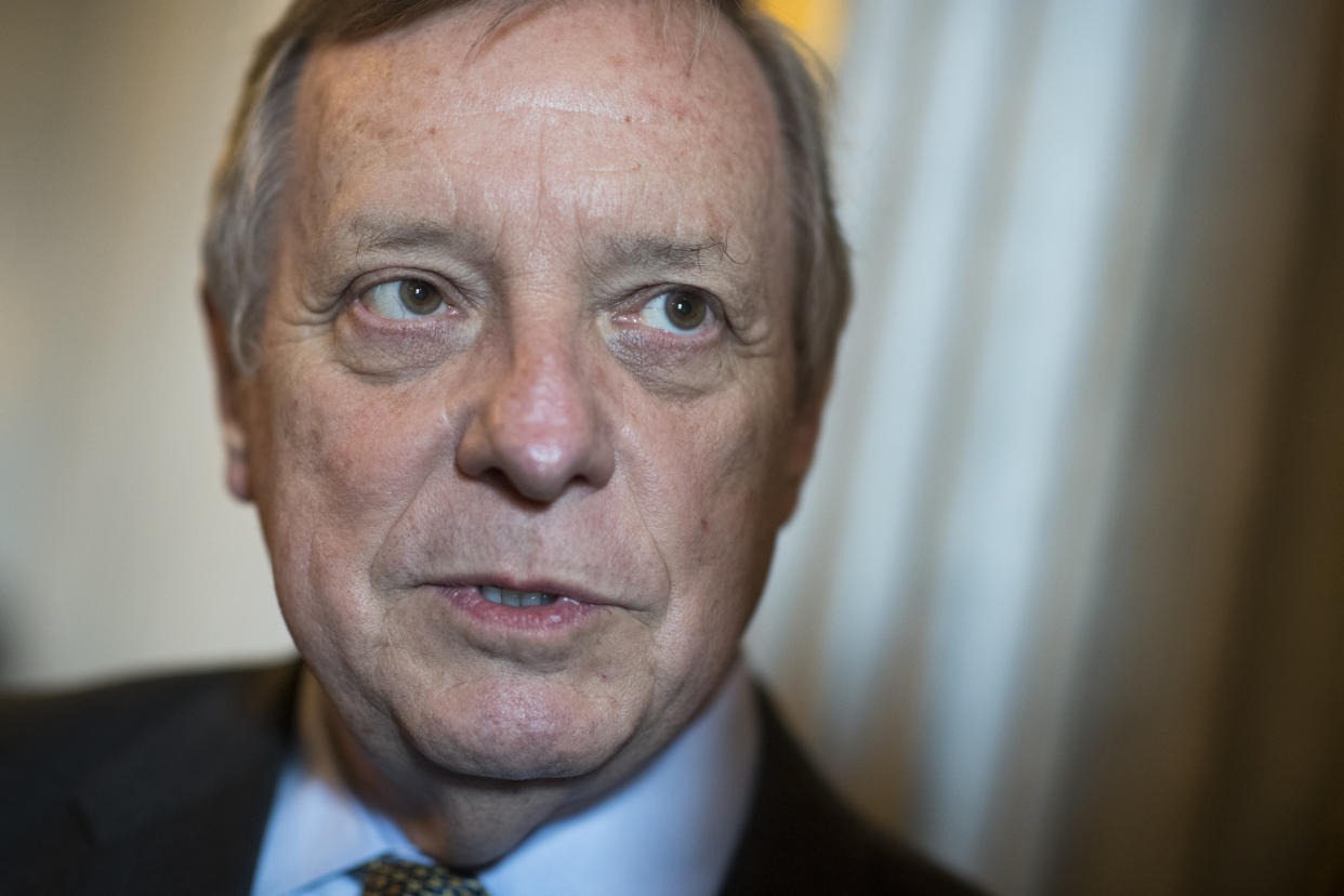Sen. Dick Durbin (D-Ill.) says it's okay if Democratic officials are&nbsp;personally opposed to abortion rights, as long as they vote to preserve a woman's right to choose.
