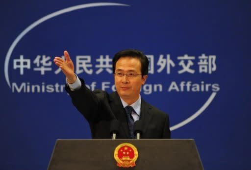 China's foreign ministry spokesman Hong Lei, seen here in 2010, said Beijing is ready to work with France after the election of Socialist Francois Hollande as president, amid concerns his victory could derail Paris's deficit-cutting plan