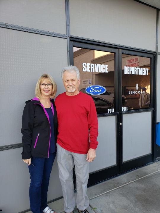 Elaine and Hershel Cecil went to their Ford dealership in Lake Havasu City, Arizona on January 24, 2020 to pick up their 2013 Ford Focus after a clutch replacement, their 8th transmission repair.