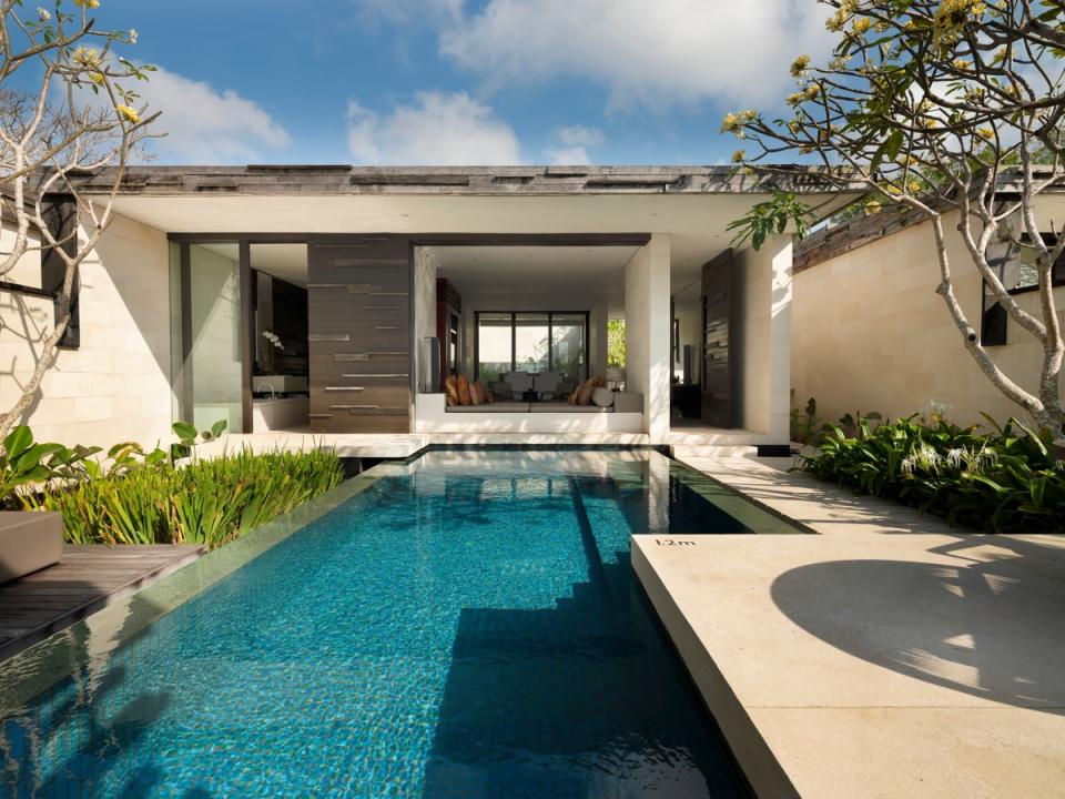 Book a bedroom pool villa and jump straight out of bed and into the water (Alila Villas Uluwatu)