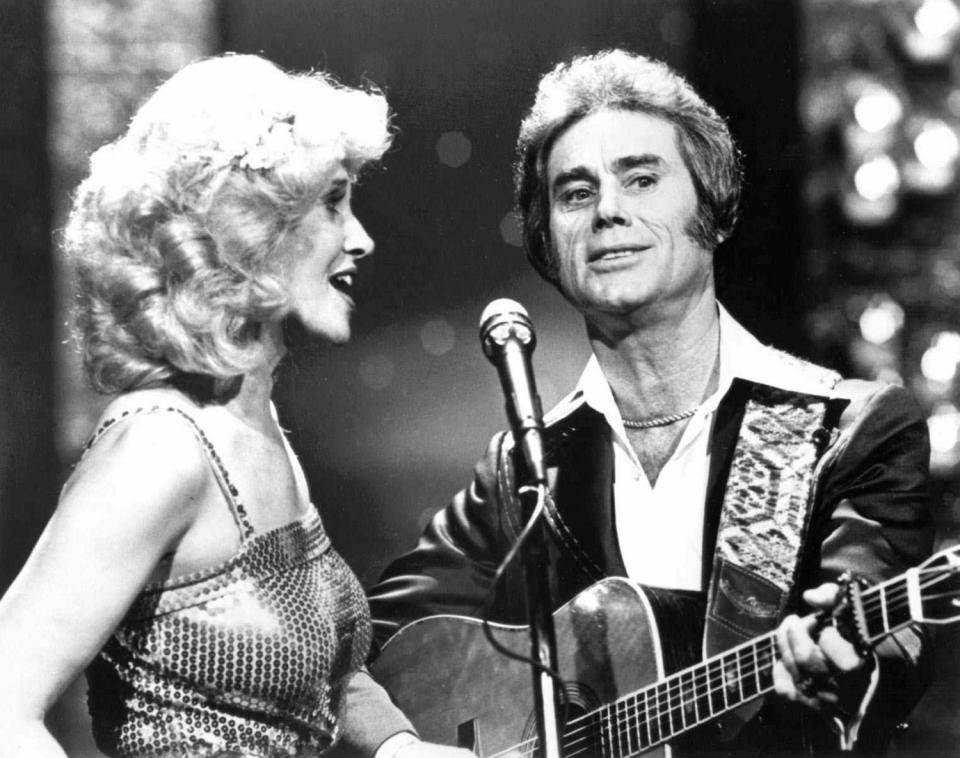 Tammy Wynette and George Jones.