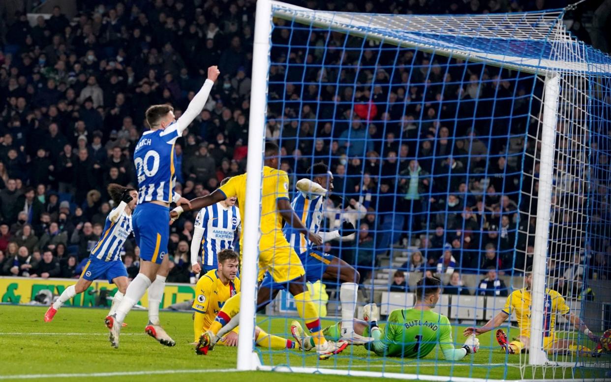 Joachim Andersen own goal rescues point for dominant Brighton in draw over rivals Crystal Palace - PA