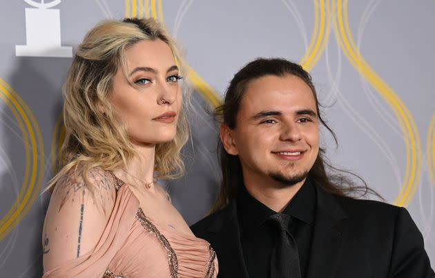Paris Jackson and her brother Prince Jackson attend the 75th annual Tony Awards at Radio City Music Hall. (Photo: ANGELA WEISS via Getty Images)