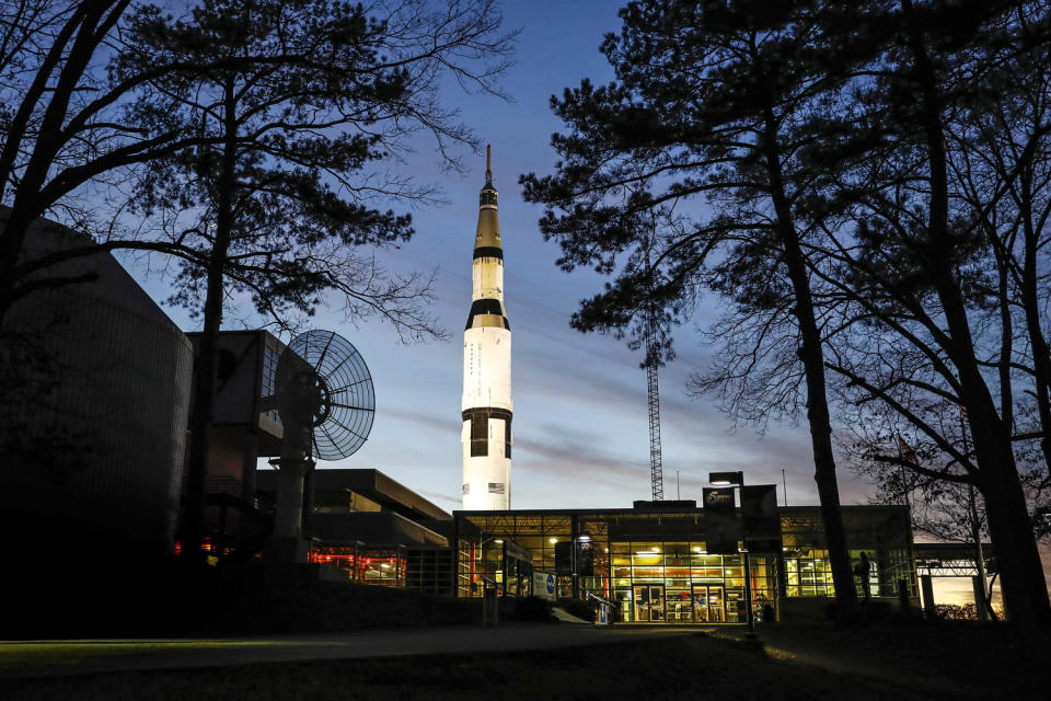 The state operated U.S. Space & Rocket Center (David Goldman / AP file)