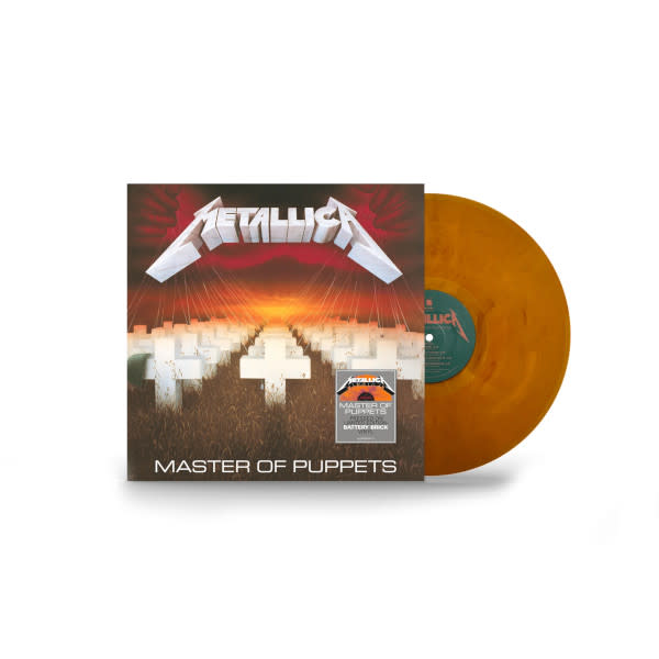 Metallica Master Of Puppets coloured vinyl