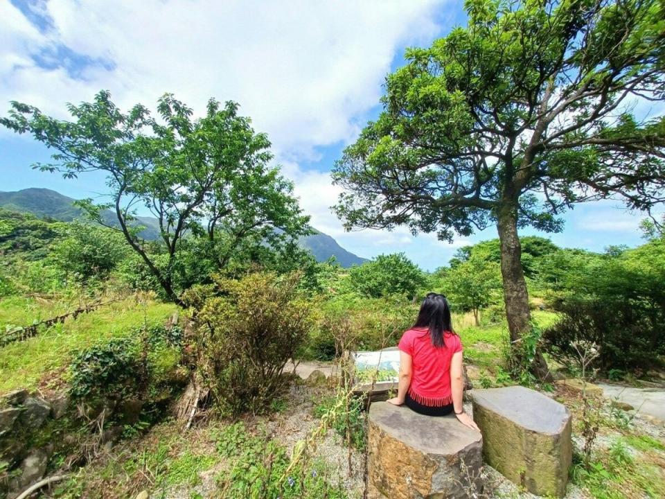 湖田後山梯田看山平台。   圖：台北市政府工務局大地工程處／提供