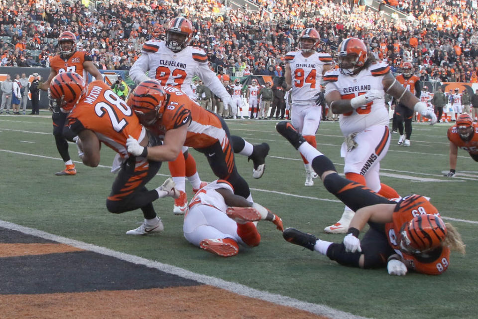 That’s a lot of orange. (Getty)