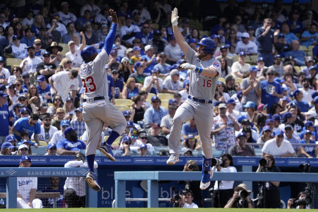 Cubs pitchers hold Dodgers to three hits