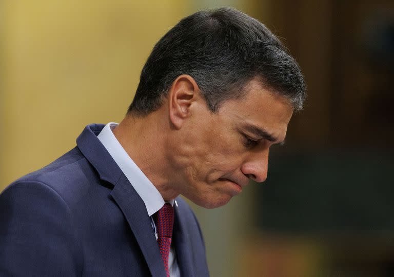 El presidente del Gobierno, Pedro Sánchez