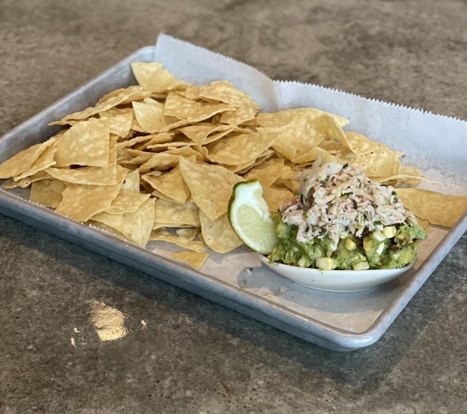 Lobster guacamole at Barra Tacos & Cocktails