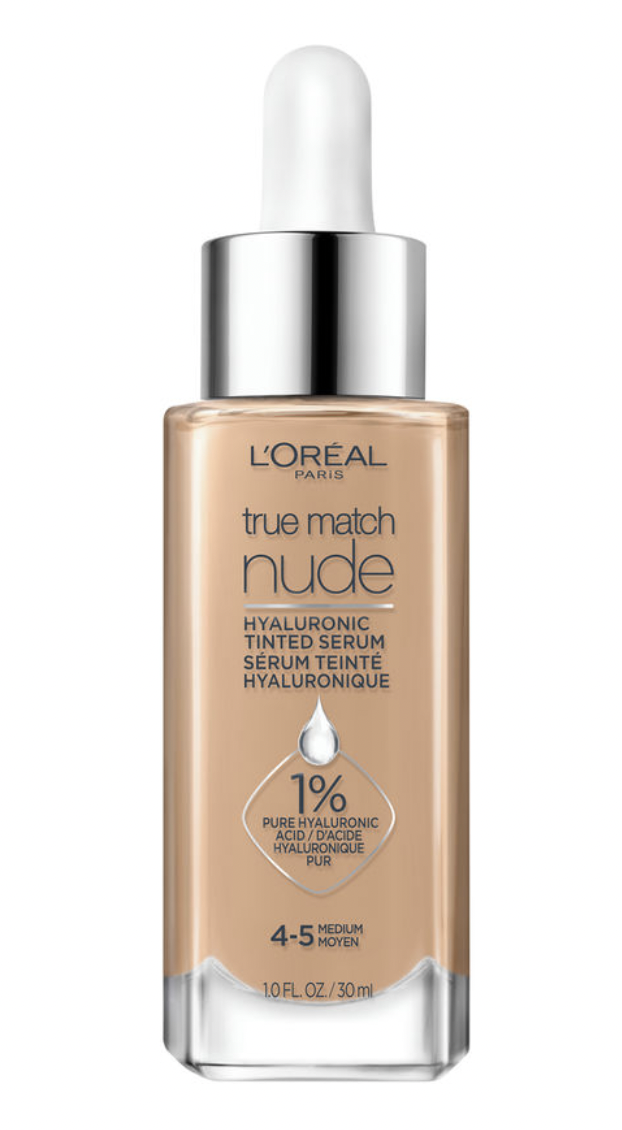 L’Oréal Paris True Match Nude Plumping and Hydrating Tinted Serum with 1% Hyaluronic Acid (Photo via Shoppers Drug Mart)
