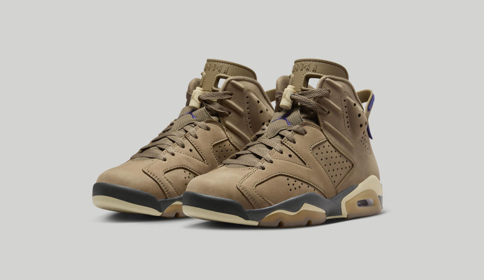 Air Jordan 6 Gore-Tex Women's Brown Kelp