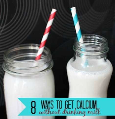 8 Ways to Get Calcium Besides Drinking Milk