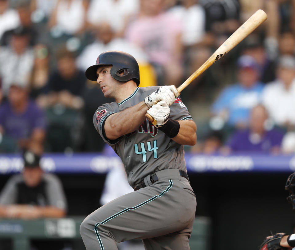 First baseman Paul Goldschmidt was traded on Wednesday to the St. Louis Cardinals. (AP)