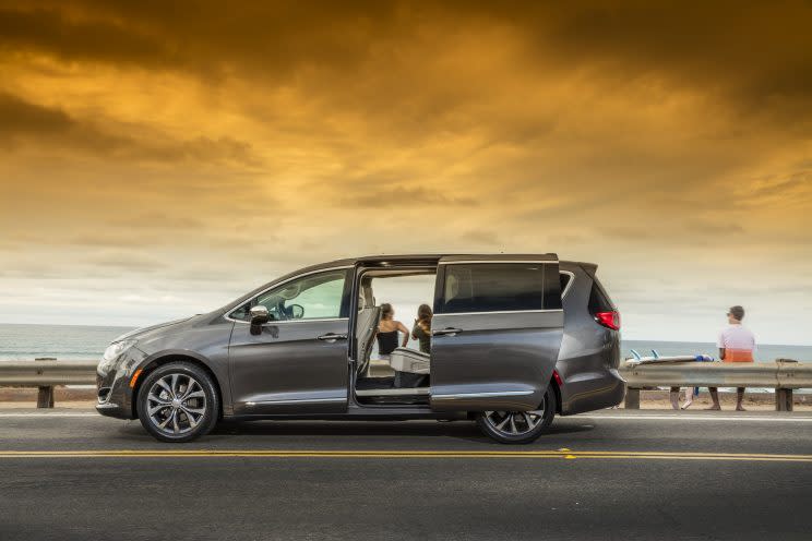The Chrysler Pacifica minivan. (Family comes separately). Source: Fiat Chrysler