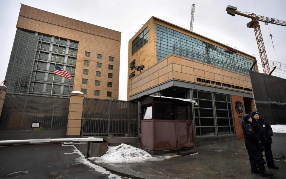 The US will keep its embassy in Moscow - GETTY IMAGES