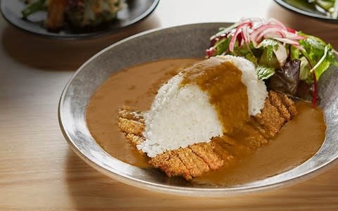 Wagamama tested its new vegan faux meat katsu curry on young diners at its Noodle Bar - and it is set to roll the dish out across its restaurants - Credit: Wagamama