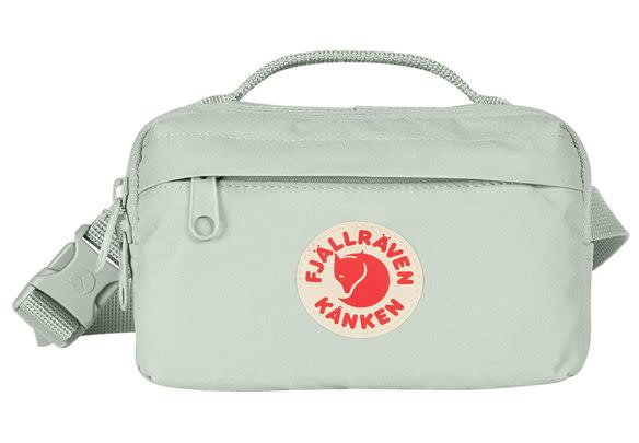 Fjallraven Kanken hip pack with waist belt