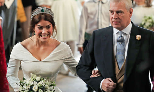 Princess Eugenie celebrated her 29th birthday on Saturday, and her father Prince Andrew marked the occasion with the most adorable collage of photographs. Taking to Twitter to dedicate the message to his youngest daughter, Andrew shared pictures of some of his proudest daddy moments. They included a portrait of the York family when Euegenie was first born, another flashback shot of Andrew taking her on a horse ride and a photo from Euegnie's wedding day last year. There was also another photo of Eugenie posing with her older sister Beatrice and mother Sarah, the Duchess of York. Andrew loviingly captioned it: "Wishing Princess Eugenie a very Happy Birthday!"READ: Princess Eugenie reveals why it was so important for Jack to attend her latest engagement> Wishing Princess Eugenie a very Happy Birthday!HappyBirthdayHRH 🎉 pic.twitter.com/AOg3GHllm6> > -- The Duke of York (@TheDukeOfYork) March 23, 2019On Friday, Eugenie's mum Sarah also shared a social media post describing how proud she was of her daughter and her new husband Jack Brooksbank. Alongside a photo of their visit to the Royal National Orthopaedic Hospital, where Eugenie was treated when she was younger, Sarah wrote: "So proud of Andrew, Eugenie and Jack today at the opening of the new Stanmore Building @rnohnhs. Eugenie was operated on there at the age of 12 for scoliosis and my family owes the hospital so much @princesseugenie rnoh @the.rnoh.charity @hrhthedukeofyork."READ: Palace news reveals Duchess Meghan is still working ahead of royal baby birthWATCH: The Duchess of York on Eugenie and Jack's love storyLoading the player...Speaking during her visit, Eugenie explained: "It is such an honour to be here today, I feel like my bones and my blood are a part of this building. I learnt on this visit today that we all share in something with this building because we care, and so to us it is very important that we are here opening this new building and that Jack, as my newly married husband on his first event has been able to come and see where I had my operation."What an emotional week for the Princess!Make sure you never miss a ROYAL story! Sign up to our newsletter to get all of our celebrity, royal and lifestyle news delivered directly to your inbox.