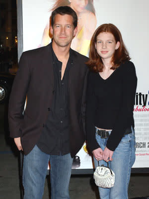 James Denton with his niece Evy at the Hollywood premiere of Warner Bros. Pictures' Miss Congeniality 2: Armed and Fabulous