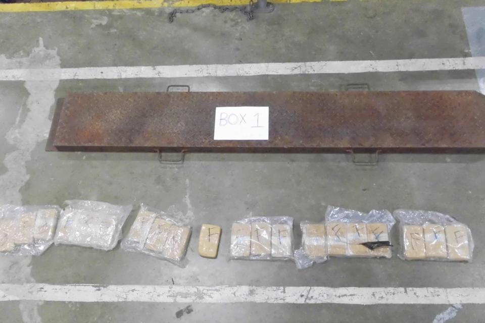 Some of the heroin Urban was smuggling (National Crime Agency)