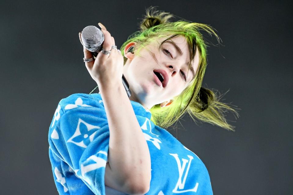 Billie Eilish beim Lollapalooza Festival 2019