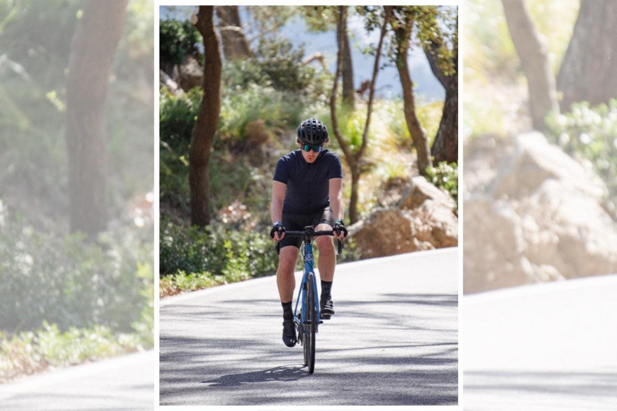 Tudor Tamas is preparing to cycle the route of the 2024 Tour de France, a total of 3,400km, to raise money for a cancer charity <i>(Image: UNIVERSITY OF SUNDERLAND)</i>