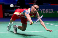 Badminton - Yonex All England Open Badminton Championships - Arena Birmingham, Birmingham, Britain - March 16, 2018 Malaysia's Lee Chong Wei in action during the men's singles quarter final Action Images via Reuters/Peter Cziborra