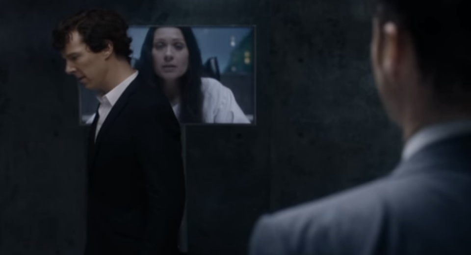Screenshot from "Sherlock"