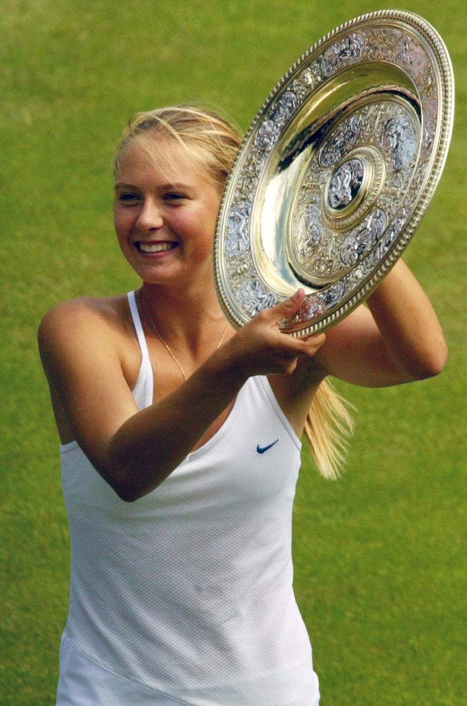 Maria Sharapova won Wimbledon as a 17-year-old (PA) (PA Archive)