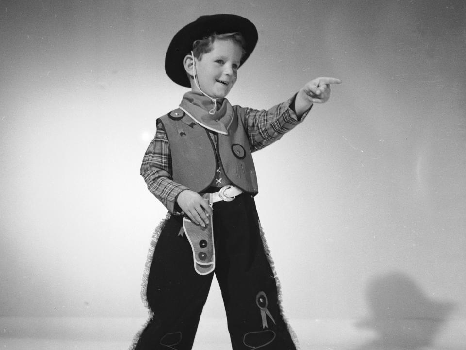 Vintage cowboy Halloween costume