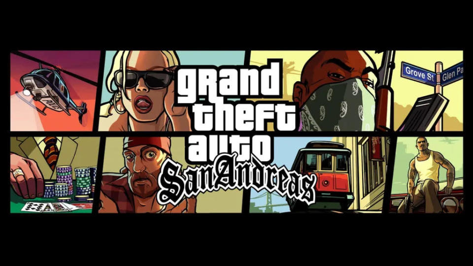 GTA San Andreas elevou a customização de personagem a um novo nível (Foto: Divulgação/Rockstar Games)