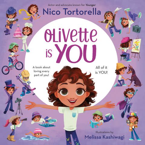 <p>Jacket art by Nico Tortorella, jacket illustrations by Melissa Kashiwagi, jacket design by Nicole Gastonguay</p> 'Olivette Is You,' Tortorella's debut children's book, is inspired by the author's own experiences.