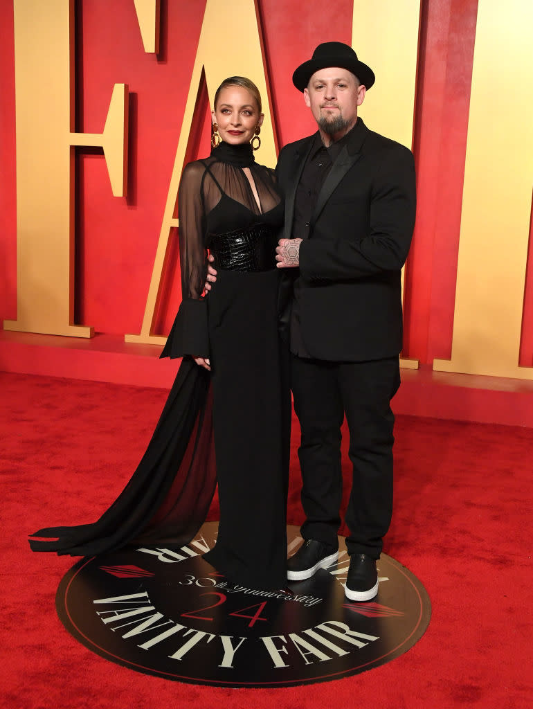 Nicole Richie and Joel Madden