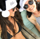 <p>The 26-year-old also shared a snap with her sister captioning the cute pic, "The greatest gift our parents ever gave us, was each other." Too sweet.</p>