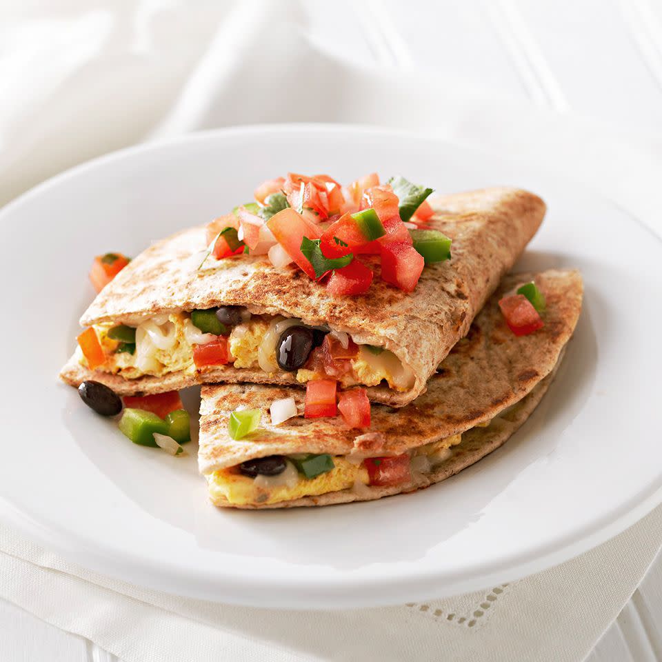 Southwest Breakfast Quesadilla