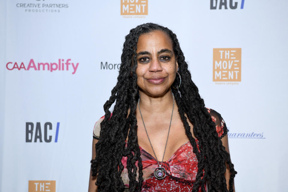 Suzan-Lori Parks attends A Broadway Celebration at The Times Square EDITION on December 06, 2021 in New York City. - Credit: Jenny Anderson/Getty Images for CAA