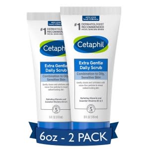 Cetaphil Extra Gentle Daily Scrub; best face scrubs for men, best facial scrub for men