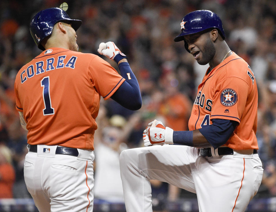 The Astros might be the most dangerous team in MLB. (AP Photo/Eric Christian Smith)