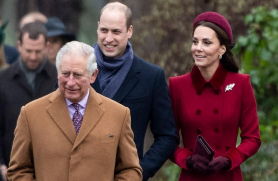 König Charles, Prinz William und Prinzessin Kate credit:Bang Showbiz