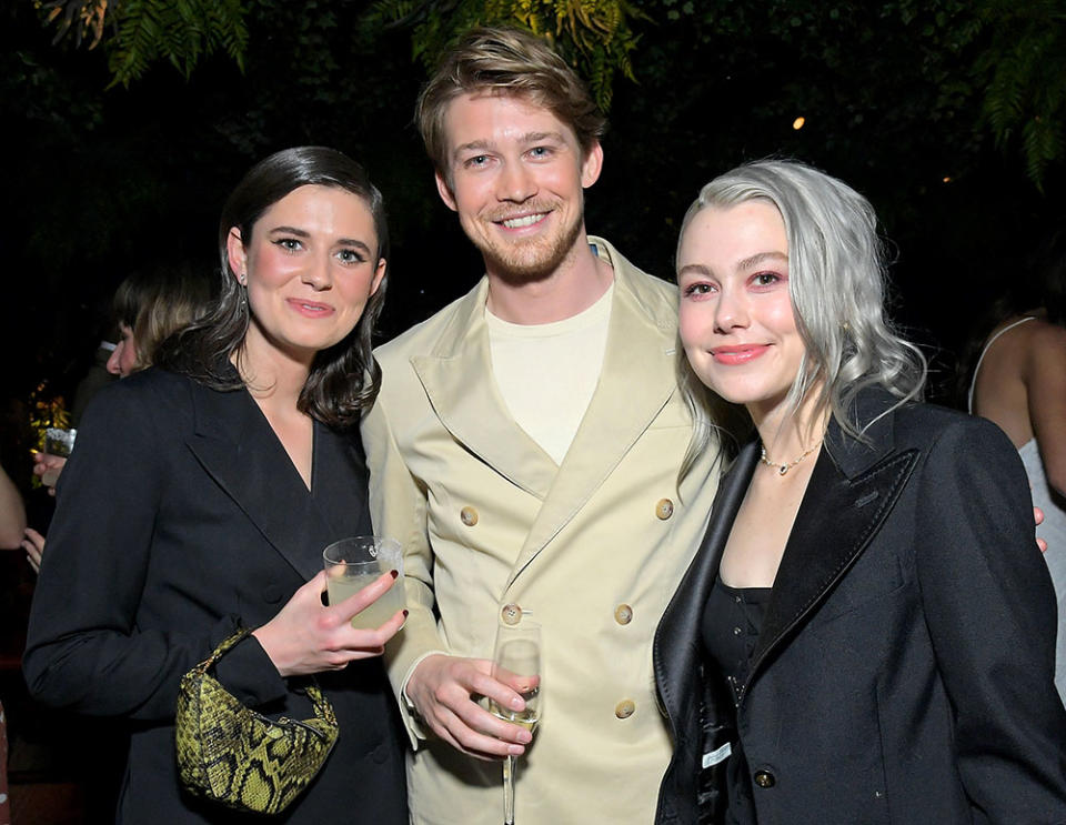 Alison Oliver, Joe Alwyn and Phoebe Bridgers - Credit: Charley Gallay/Getty Images