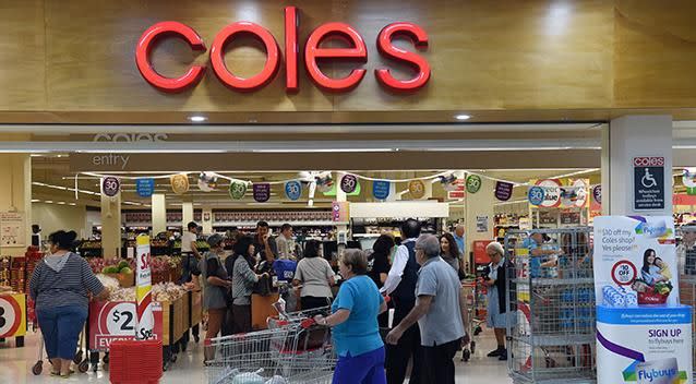 Coles came in as the most expensive supermarket. Photo: AAP